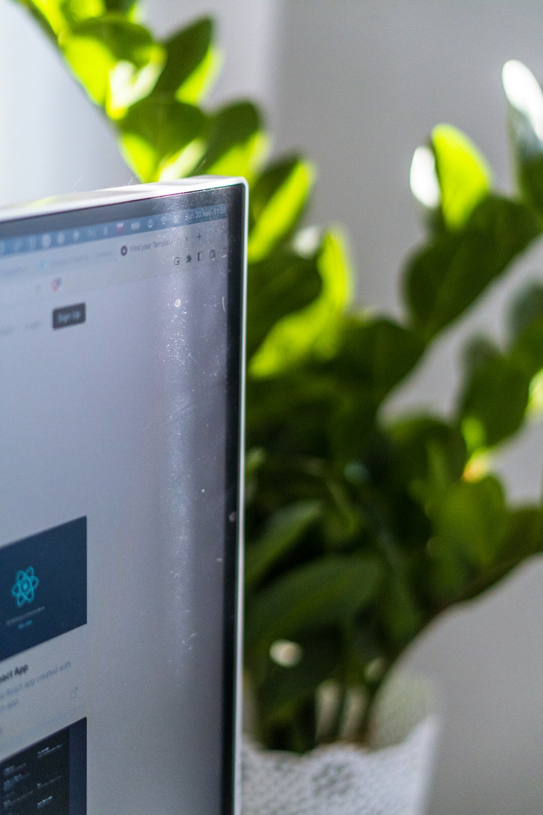 Laptop screen displaying business growth charts and analytics